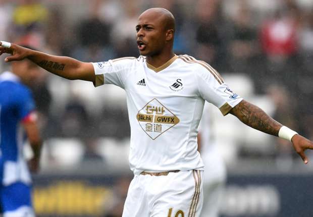 Andre Ayew ended his EPL debut as third highest African scorer