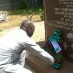May 9 Commemorated with wreath laying ceremony