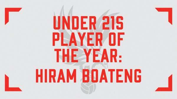 Ghanaian Hiram Boateng voted Crystal Palace U21 Player of the Year