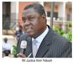 Breaking News: Supreme court Judge Justice Anin Yeboah elected member of FIFA Ethics committee