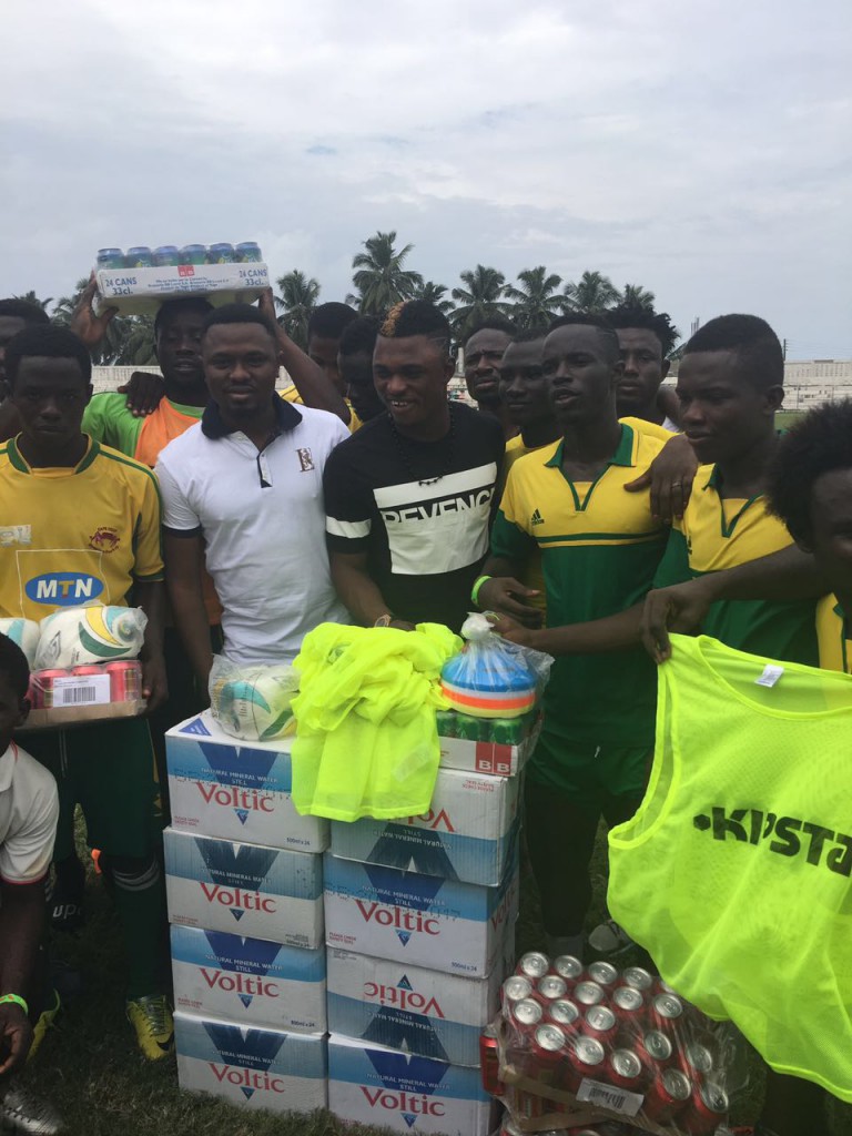 Rashid Sumaila donates to former club Ebusua Dwarfs
