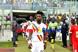 We are ready for the start of the second round: Hearts captain Robin Gnange