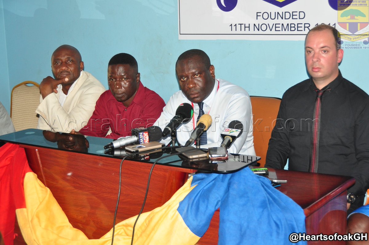 Vincent Odotei expects a peaceful and united Hearts of Oak under the tutelage of new coach Traguil