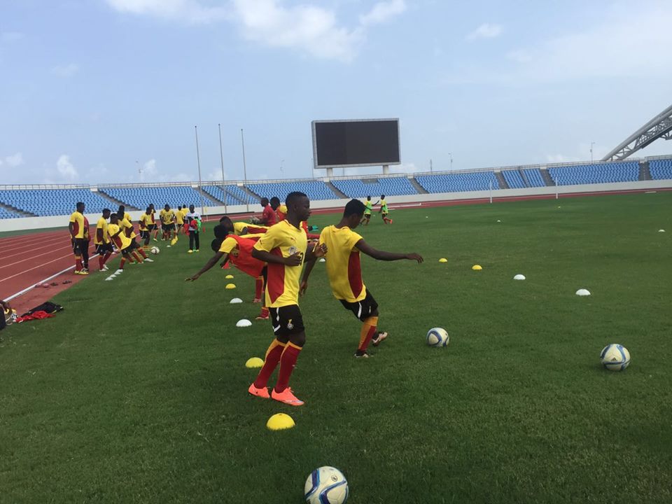Photos: Black Satellites last training session ahead of 2nd leg AYC qualifier with Ethiopia