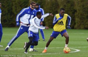 Baba Rahman and Christian Atsu play in Conte's first Chelsea loss