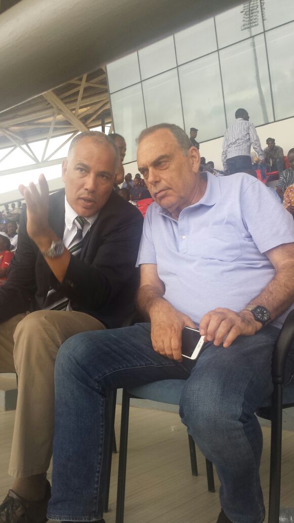 Ghana coach Avram Grant watched Black Satellites miss out on AYC qualification