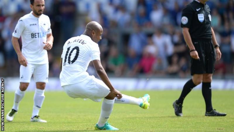 Andre Ayew itching to play in EPL opener against Burnley