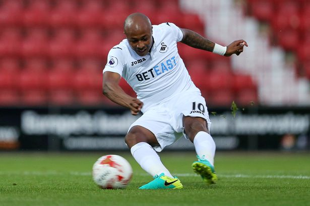 Swansea City to use Andre Ayew as striker next season after Gomis departure
