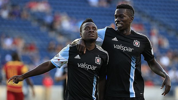 WATCH VIDEO: Brilliant David Accam scores as Chicago Fire go past Lauderdale Strikers to reach US Open semis
