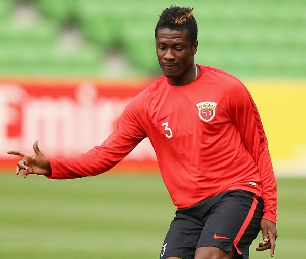 Statistic shows Asamoah Gyan does better business at SIPG