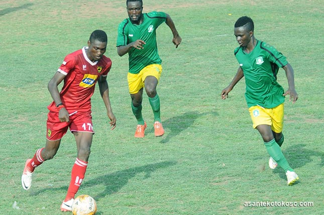 Kotoko striker Bennet Ofori laments on the difficulty that comes with playing at home