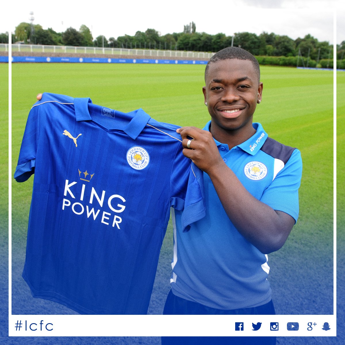 Ghana duo of Schlupp and Amartey get new teammate as Leicester City complete the signing of Nampalys Mendy