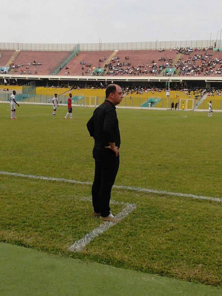 Hearts coach Sergio Traguil unhappy with Aduana Stars draw