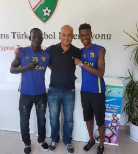 Samuel Kingston:Younger brother of Laryea and Richard secures deal in Cyprus