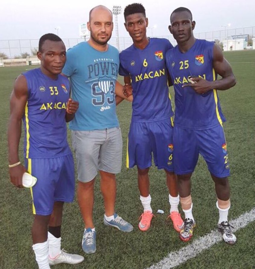 Ex Ghana goalie Richard Kinston’s younger brother Samuel Kingston joins Cyprus side Yalova FC on trial