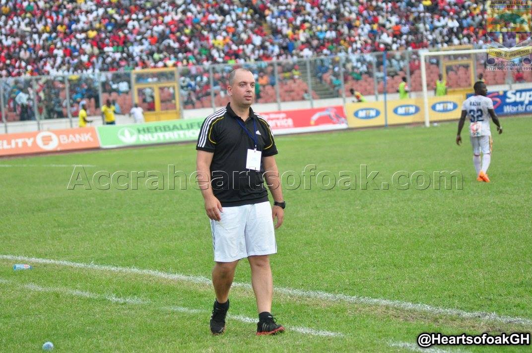Hearts coach Sergio Traguil not perturbed by calls for his exit