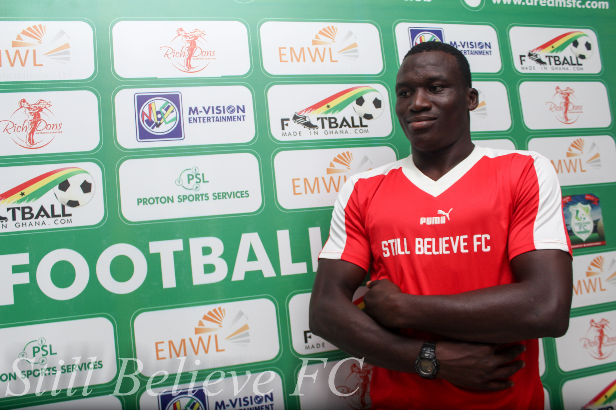 Dreams FC young striker Abdul Manan takes inspiration from Everton’s Romelu Lukaku