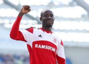Albert Adomah makes premiership debut in Boro draw with Stoke City