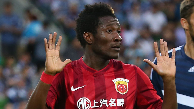 Fulham out of race to sign Asamoah Gyan due to his high wages- Report