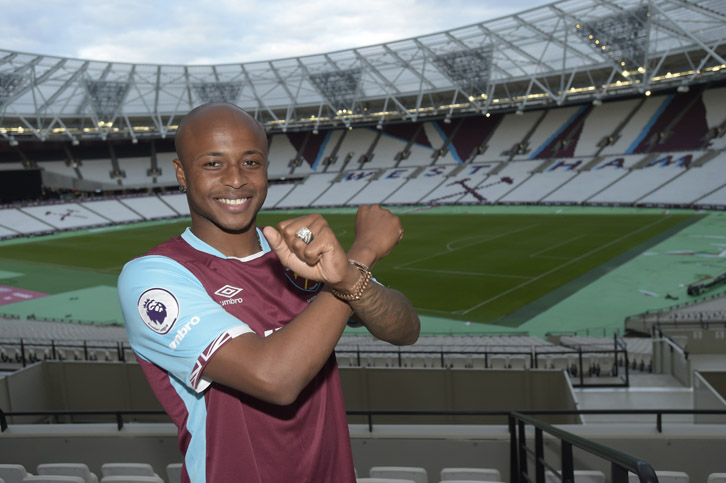 CONFIRMED: West Ham United make Andre Ayew club record signing