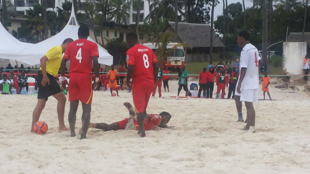 AFCON 2016 Beach Soccer Qualifier: Black Sharks humiliate Kenya 10-3 in Mombasa