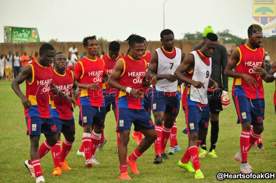 Video: Hearts GM Vincent Odotei visits team in training ahead of Inter Allies showdown