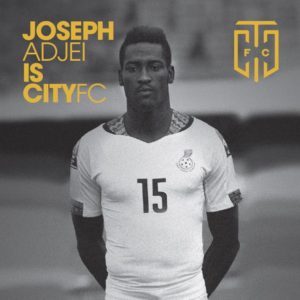 South African side Cape Town City sign former Ghana youth defender Joseph Adjei