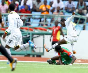 Photos: Black Starlets humiliate Burkina Faso 5-1 in AYC qualifier