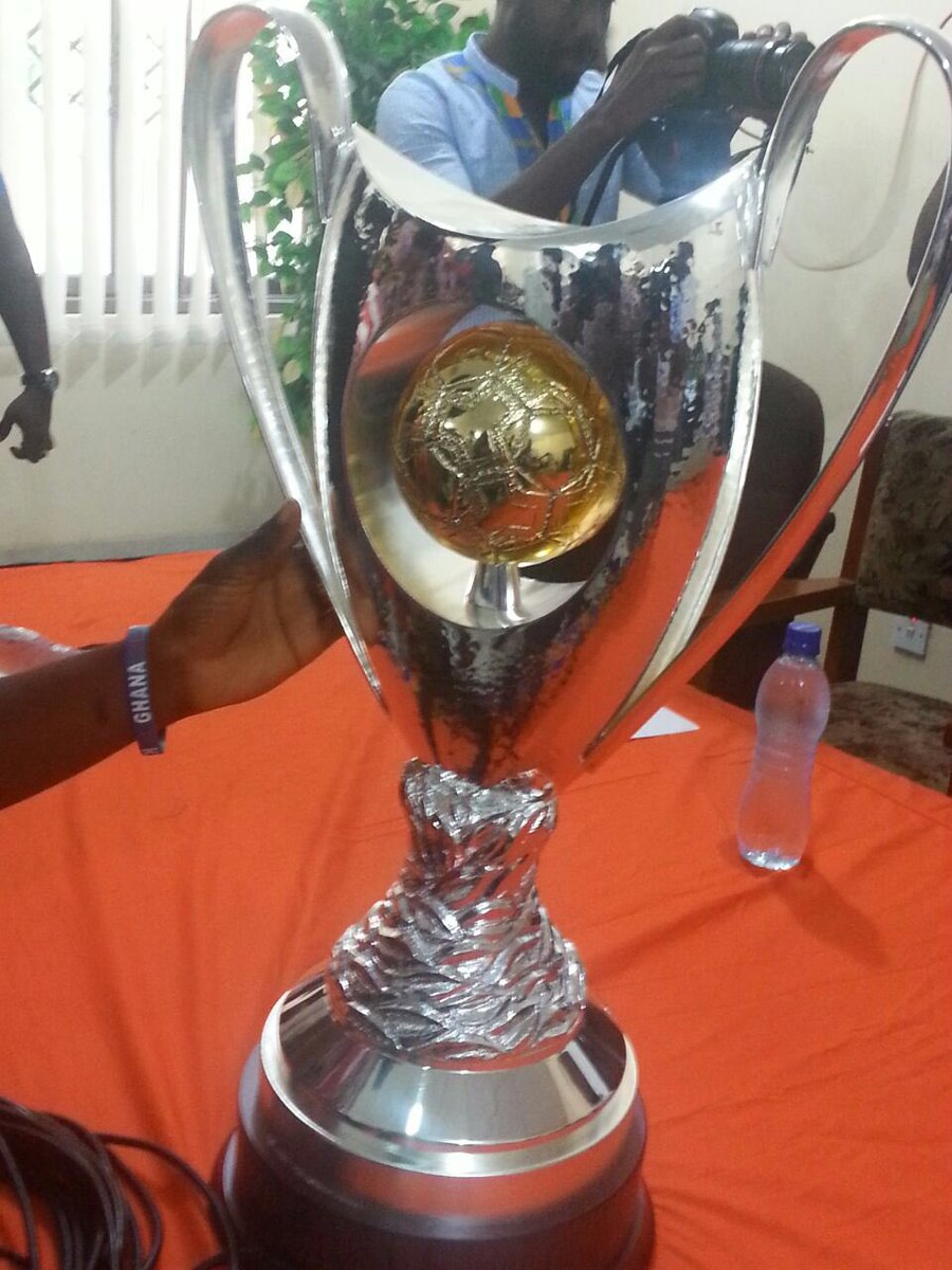 Watch Pictures of the New Ghana Premier League trophy