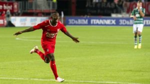 PHOTOS: Yaw Yeboah responds to maiden Ghana call-up with a goal for Dutch top-flight side Twente