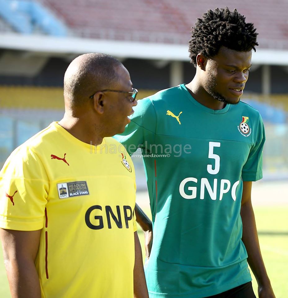 Black stars midfielder Thomas Partey poised for action against Rwanda