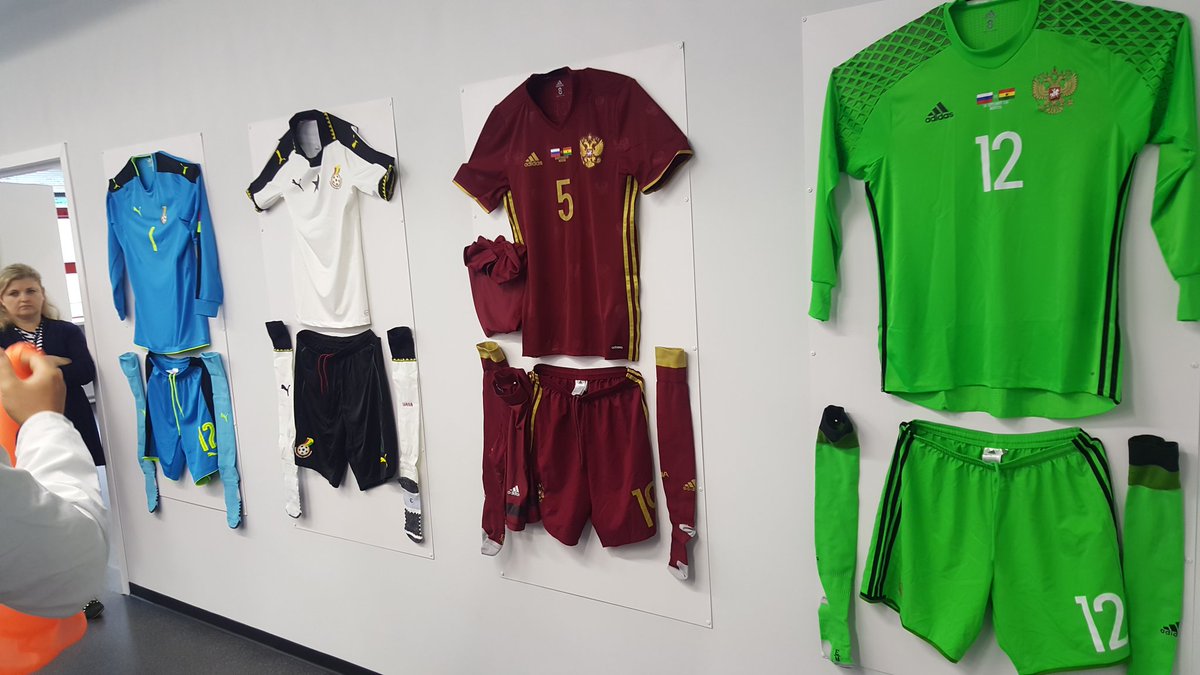 Ghana to face Russia tonight in new white Puma kit
