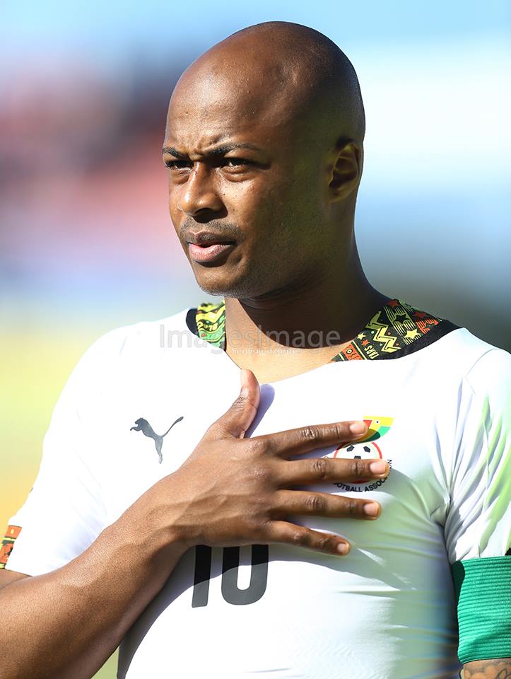 Injured Andre Ayew impressed with performance of Black Stars against Rwanda