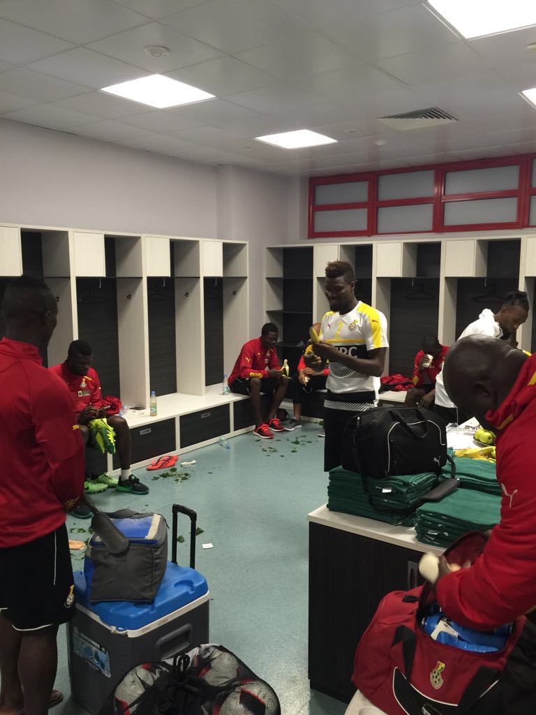PHOTOS: Black Stars finalize preparations ahead of Russia clash
