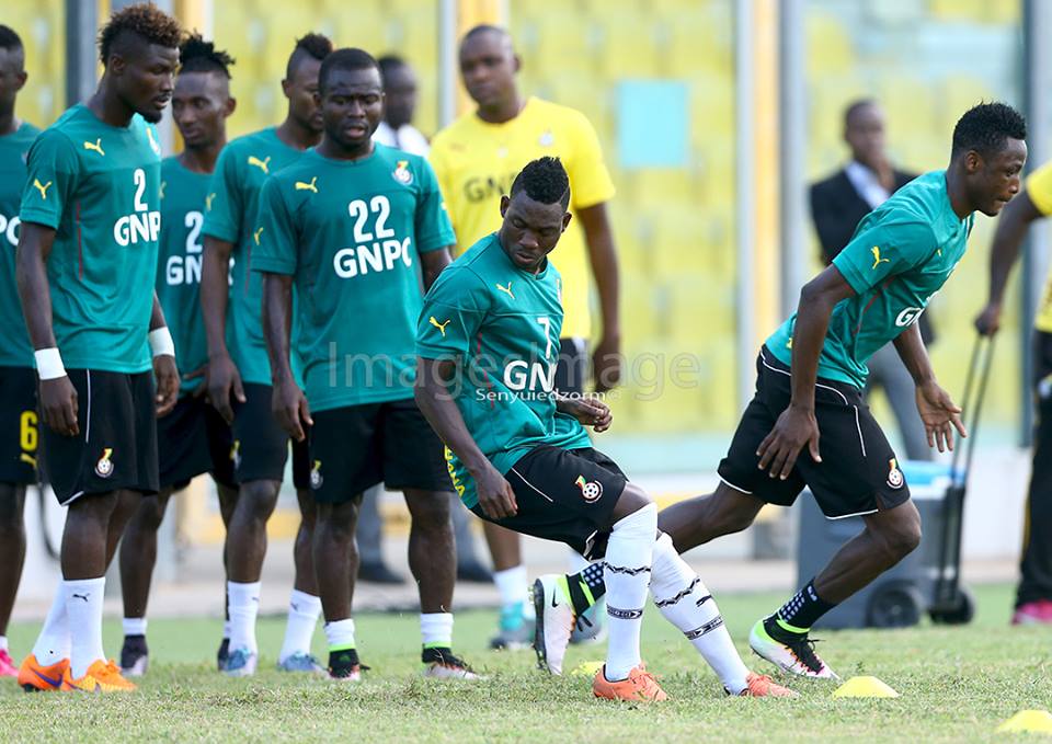 22 players report for Black Stars training ahead of Uganda Clash