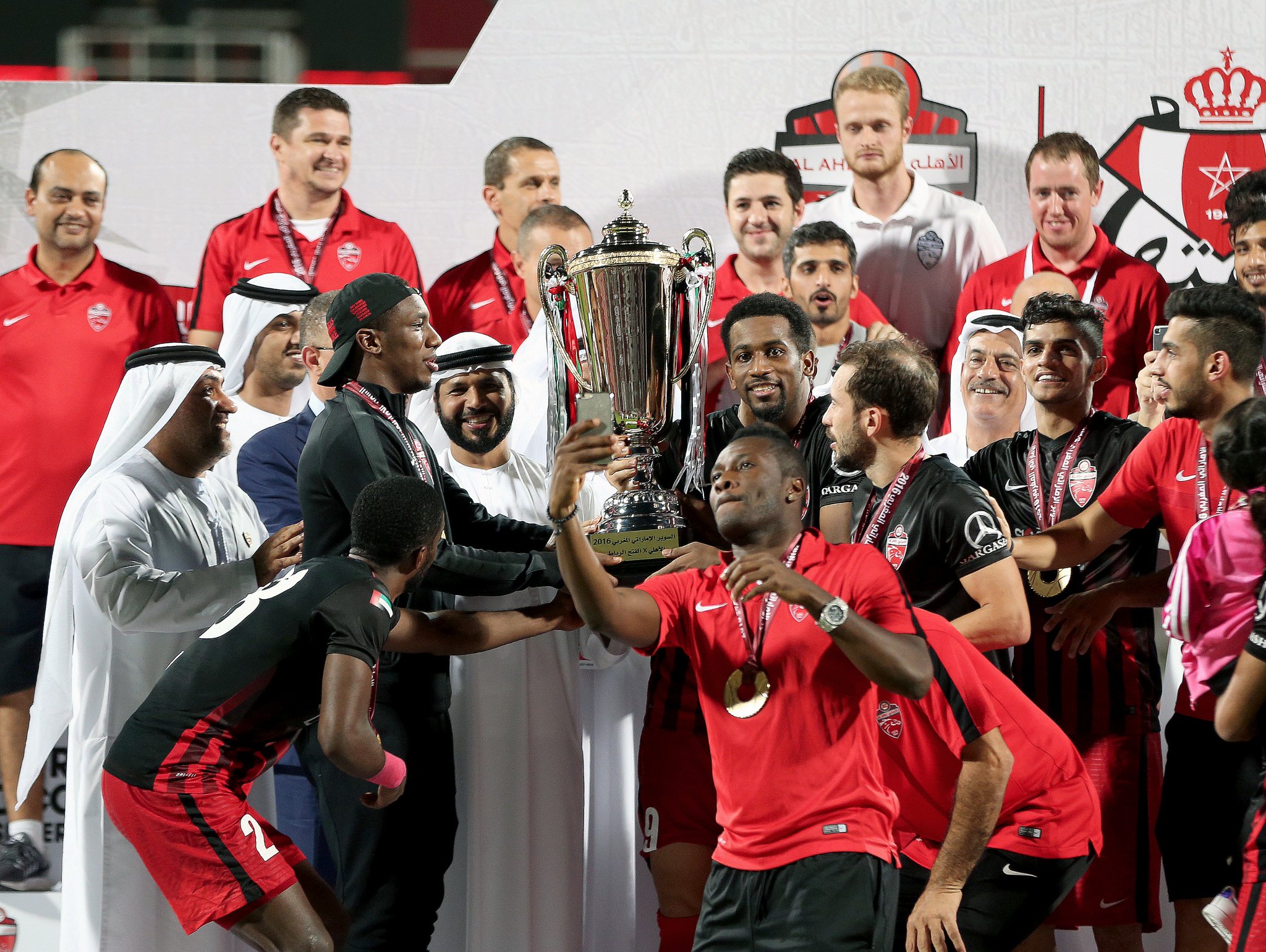 VIDEO: Asamoah Gyan scores to secure friendly Cup trophy for Al Ahli