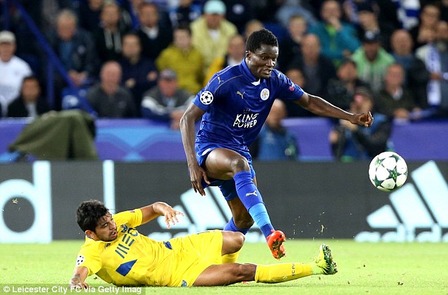 Daniel Amartey plays cameo role for Leicester in 3-1 win over Palace