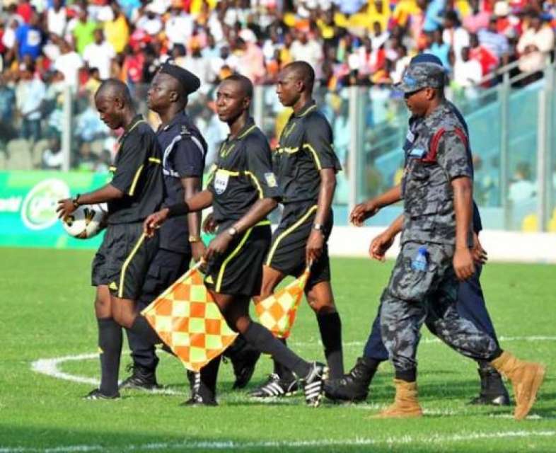 Referees undergo high intensity fitness test in Kumasi