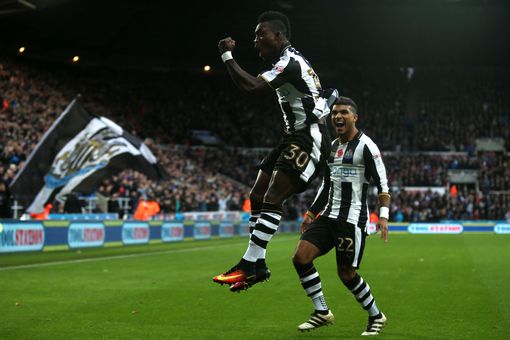 Christian Atsu scores against Cardiff to give Newcastle 6-point lead in the Championship