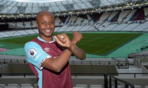 West Ham to break Dede Ayew's £20m transfer record in January