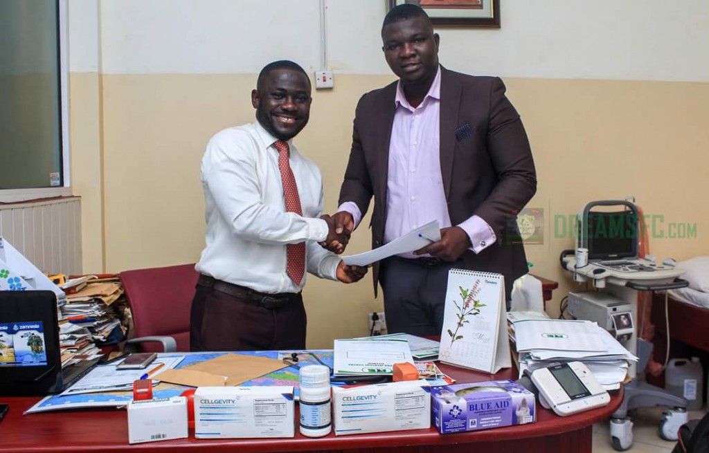 Dreams FC announce partnership with Philteng Medical Centre