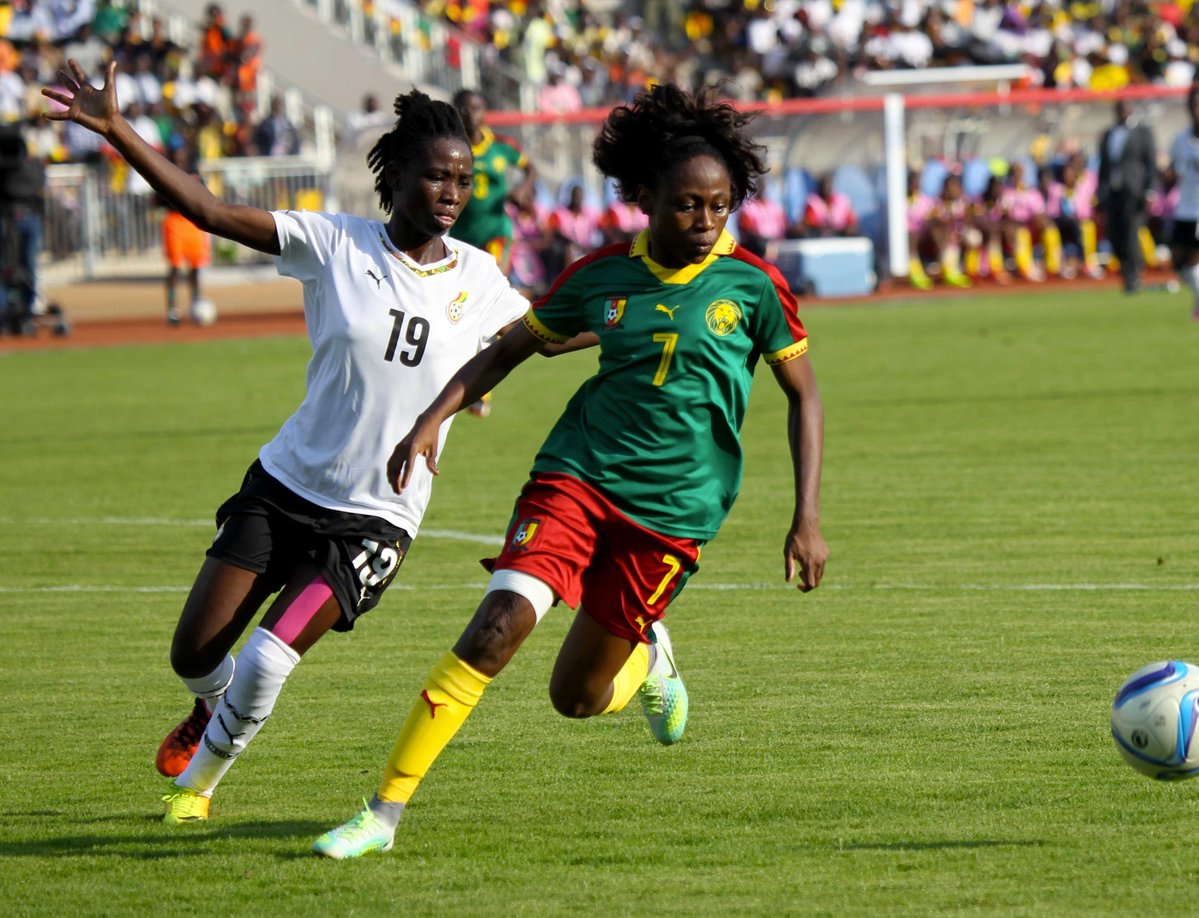 Watch photos of how the Black failed to beat Cameroon in AWC semis
