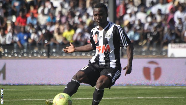 Solomon Asante stars in TP Mazembe’s 2-0 win over JS Groupe Bazano
