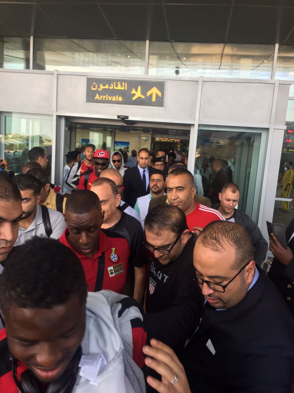 Ghana coach Avram Grant arrives in Egypt for FIFA World Qualifier with two bodyguards