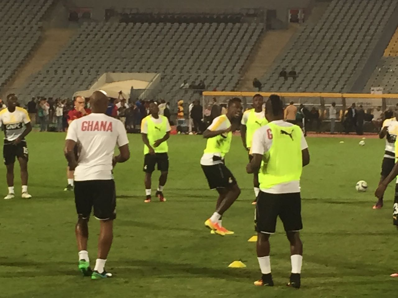 Black Stars complete training ahead of Egypt clash