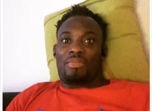 PHOTO: Michael Essien reacts to Chelsea’s 2-1 win over Tottenham