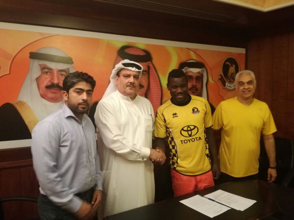 Hearts reject Foovi Aguidi signs for Bahraini club Al Ahli Manama
