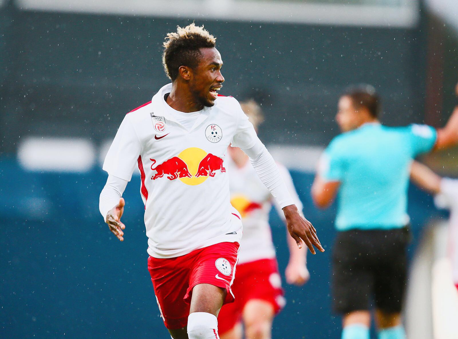 Samuel Tetteh played in Liefering goalless draw with Wattens