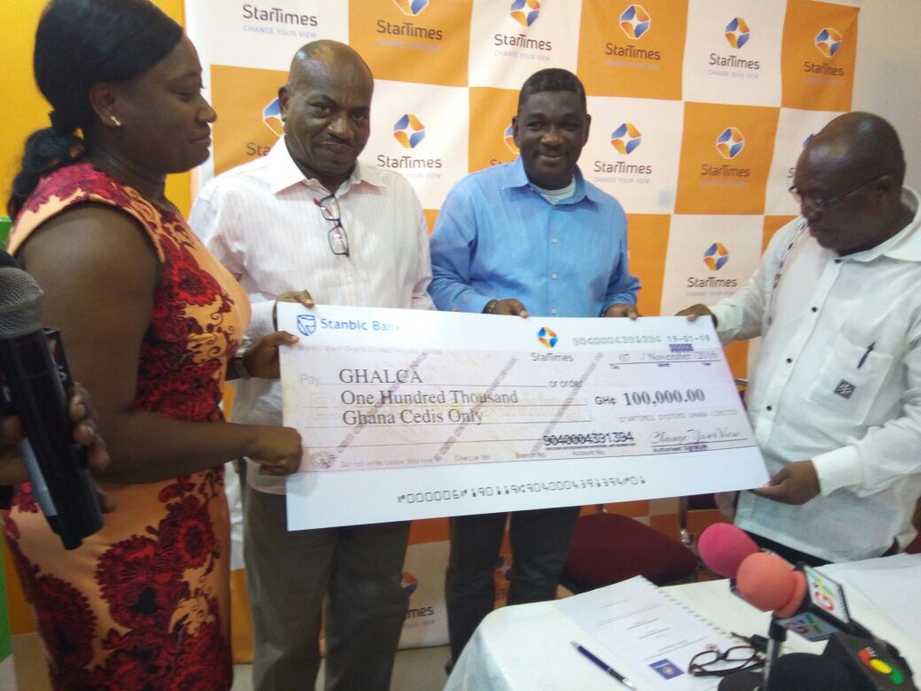 GHALCA signs 4-year deal worth GH 100,000 annually for G6 tourney with StarTimes