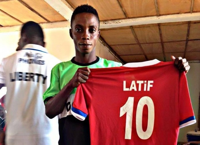 Latif Blessing is hot; A player agent threatens to take legal action against him